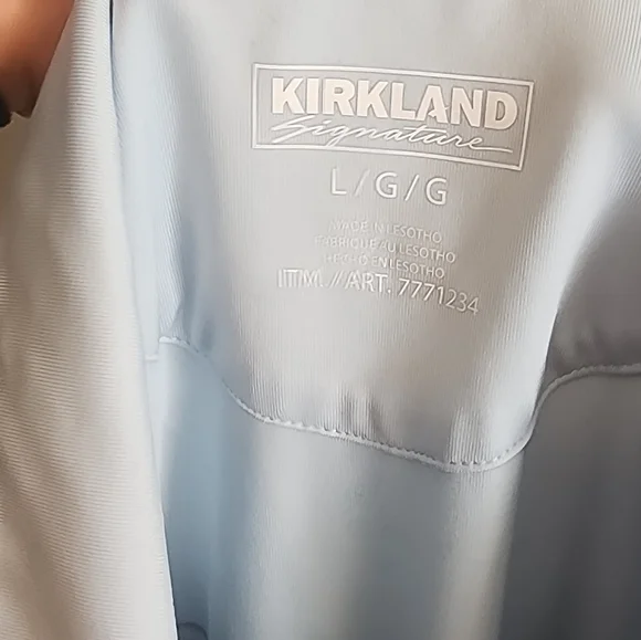 Kirkland golf polo, size large - Picture 2 of 2